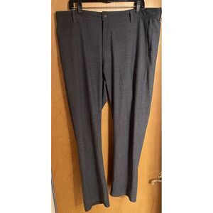 Linksoul Pants Mens 38x30 Gray Chino Boardwalker Golf Straight Stretch‎